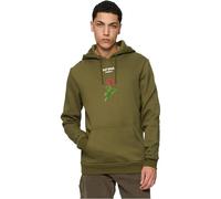 Mister Tee Herren Kapuzenpullover Lost Youth Rose Hoody Oliva M
