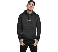 Mister Tee Pray Emb Hoody Capucha, Negro (Black 00007), Small para Hombre