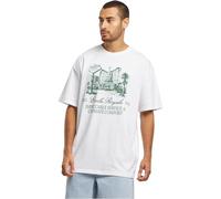 Mister Tee Hombre Sin Cuello Camiseta, Blanco, XXL, Blanco, XXL