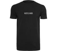 Mister Tee Hustle Redacción Emb Camiseta Algodón Hombres Reinhängen Jersey Nuevo
