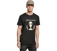 Mister Tee I Come In Peace tee Camiseta, Negro, M para Hombre