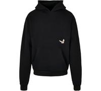 Mister Tee k-Dot Pesado Extra Grande Jersey Hoody Sudadera con Capucha Backprint