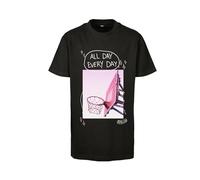 Mister Tee Kids All Every Day Pink tee Camiseta, Negro, 146-152 cm Unisex niños