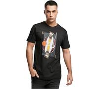 Mister Tee King James LA Camiseta, Negro, L para Hombre