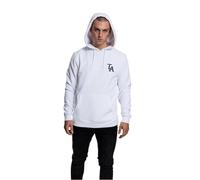 Mister Tee LA Hoody Sudadera con Capucha, Blanco, Medium para Hombre
