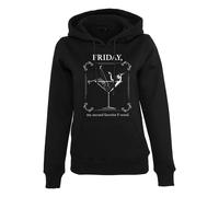 Mister Tee Ladies F-Word Hoody Sudadera Con Capucha Viernes Pulli