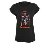 Mister Tee Ladies L´oiseau De Paradis tee Camiseta, Negro, S para Mujer