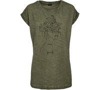 Mister Tee Ladies One Line Fruit Tee Camiseta Oberteil Shirt Print Motiv Damen