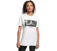 Mister Tee Ladies Pray tee Camiseta, White, XL Grande Alto Femenino