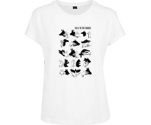 Mister Tee Ladies T-Shirt Ladies Talk To The Hand Box Tee XS