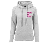 Mister Tee Ladies Waiting For Friday Sudadera Con Capucha Divertida