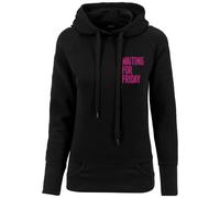 Mister Tee Ladies Waiting For Friday Sudadera Con Capucha Divertida