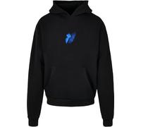 Mister Tee Le Papillon Heavy Oversize-Sudadera con Capucha, Negro, M Plus para Hombre