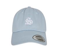 Mister Tee Letra Imprenta Azul Claro Low Profile Gorra de Béisbol Cappy
