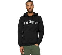 Mister Tee Los Angeles Black L-Sudadera con Capucha, Negro, Hombre