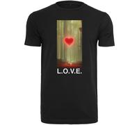 Mister Tee Madera Amor Camiseta Hombre Jersey de Algodón Estimado Corazón Hombre