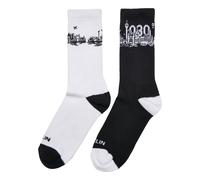 Mister Tee Major City 030 Calcetines 2-Pack Skyline 35-50 Berlín Capital
