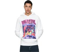 Mister Tee Maravillosa Sudadera Con Capucha Sudadera con capucha Hombre, Blanco Con Detalle Gris, L