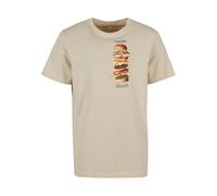 Mister Tee Mt1340-a Burger tee Camiseta, Arena, L Hombres
