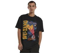 Mister Tee Mt2409-wu-tang Clan Enter The Wu Oversize tee Camiseta, Negro, 4XL Hombres