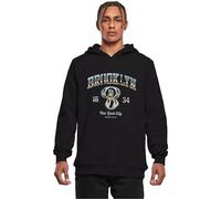 Mister Tee Mt3065-Brkln Hoody Sudadera con Capucha, Negro, M para Hombre
