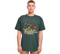 Mister Tee Mt3129-beastie Boys Animal tee Camiseta, Verde, XS Hombres