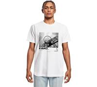 Mister Tee Mt3166-nyc Ballin tee Camiseta, Blanco, S Hombres
