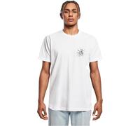 Mister Tee Mt3284-shattered Glass tee Camiseta, Blanco, XL Hombres