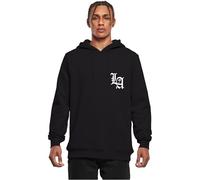 Mister Tee MT3329-Los Angeles Circle Hoody Hooded Sweatshirt, Black, L Men's