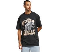 MT Upscale Mt3468-greyhound Racing Oversize tee Camiseta, Negro, L Hombres