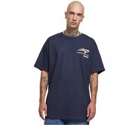 Mister Tee Mt3530-buenos Aires Oversize tee Camiseta, Azul Marino, L Grande Alto para Hombre