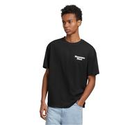 Mister Tee Mt3592-memento Mori Oversize tee Camiseta, Negro, XS Hombres