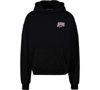 Mister Tee Mt3628-l.a. Not Like Us Fluffy Hoody Sudadera con Capucha, Negro, L para Hombre