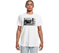 Mister Tee Mt3756-private Jet Legs tee Camiseta, Blanco, S Hombres