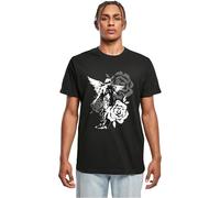 Mister Tee Mt3772-grace in Bloom tee T-Shirt, Negro, L Hombre, Negro, L