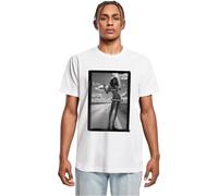 Mister Tee Mt3885-road To Nowhere tee Camiseta, Blanco, L Hombres