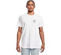 Mister Tee Mt3931-better with Coffee tee Camiseta, Blanco, L Hombres