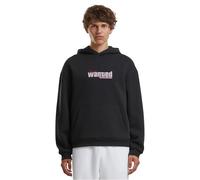 Mister tee Mt3954-heat Is On Fluffy Hoody Sudadera con Capucha, Negro, XXL para Hombre