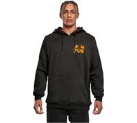 Mister tee Mt3965-warrior For Peace Hoody Sudadera con Capucha, Negro, 4XL para Hombre