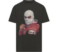 Mister tee Mt3974-racing Driver Heavy Oversize tee Camiseta, Negro, XS Hombres