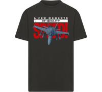 Mister tee Mt3976-speed Jet Oversize tee Camiseta, Negro, XS Hombres