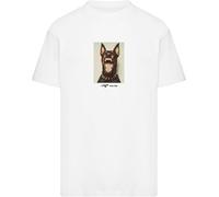 Mister tee Mt3978-neighbors Heavy Oversize tee Camiseta, Blanco, M para Hombre