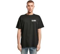 Mister tee Mt4008-california Hibiskus Heavy Oversize tee Camiseta, Negro, S Mujeres