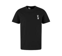 Mister tee Mtk358-king Card Game Emb tee Camiseta, Negro, 146/152 cm para Niños
