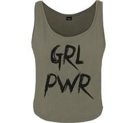 Mister Tee Mujeres Grl Pwr Tanque Pantalones Cortos Top Camiseta sin Mangas Girl