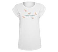 Mister Tee Mujeres Self-Care Camiseta Top Camiseta Mariposa Top Mujer
