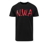 Mister Tee Camiseta de Manga Corta N.w.a, Hombre, Negro, S