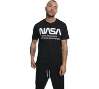 Mister Tee Nasa Wormlogo Camiseta Top Impresión Frontal Jersey Logo Básico