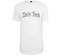 Mister Tee New York Redacción Camiseta Top Camiseta City Estampado Texto Hombre