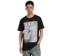 Mister Tee Not Arrogant I'm Just Good tee Camiseta, Black, S para Hombre
